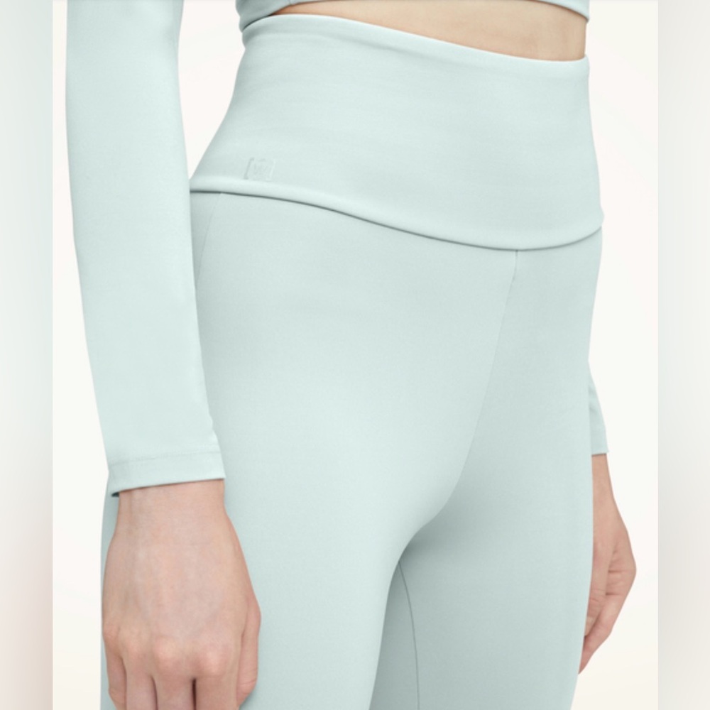 Wolford NWT Warm Up Legging - Aqua size EU 34 & 38